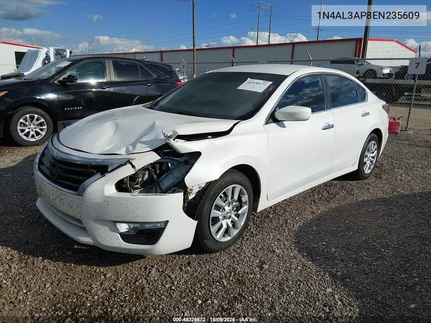 2014 NISSAN ALTIMA VIN 1N4AL3AP8EN235609 — фото 2