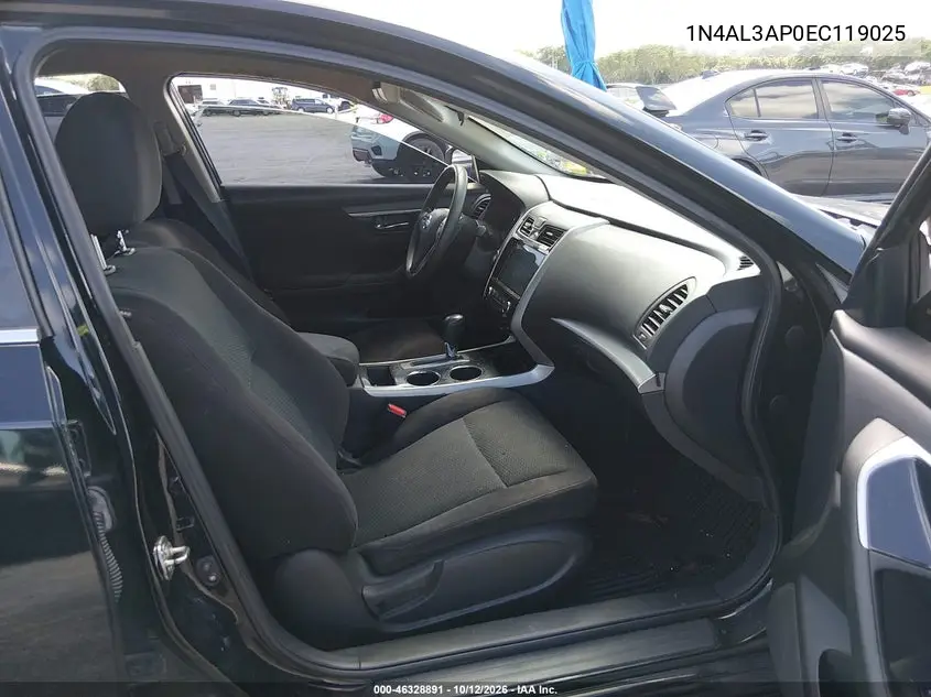 2014 NISSAN ALTIMA VIN 1N4AL3AP0EC119025 — фото 5