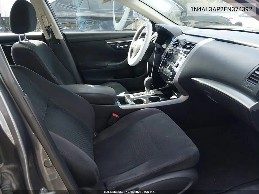 2014 NISSAN ALTIMA VIN 1N4AL3AP2EN374392 — фото 5