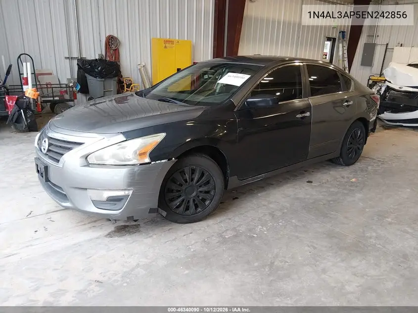 2014 NISSAN ALTIMA VIN 1N4AL3AP5EN242856 — фото 2