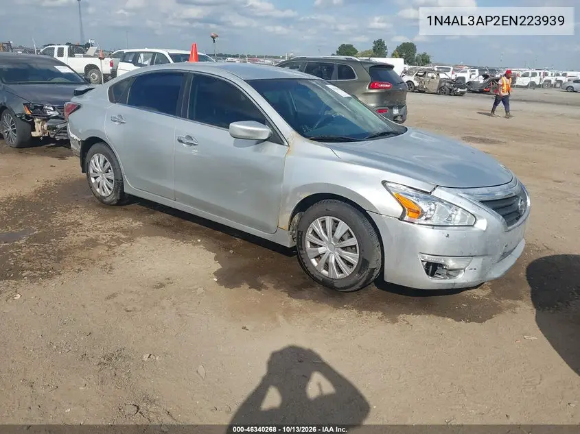 NISSAN ALTIMA 2014, VIN 1N4AL3AP2EN223939