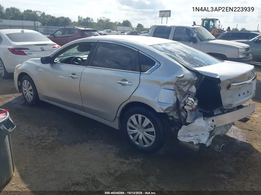 2014 NISSAN ALTIMA VIN 1N4AL3AP2EN223939 — фото 3
