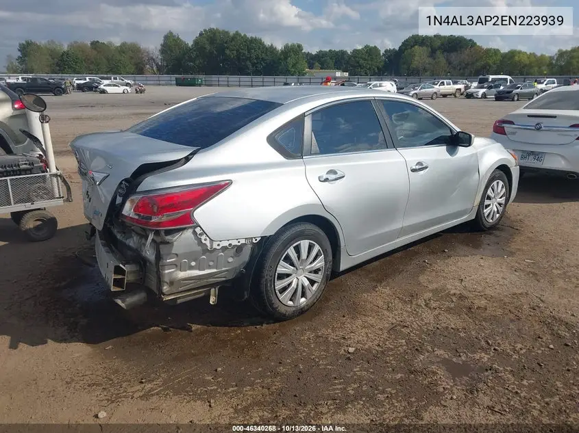 2014 NISSAN ALTIMA VIN 1N4AL3AP2EN223939 — фото 4