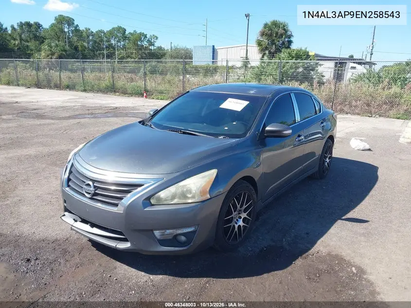 2014 NISSAN ALTIMA VIN 1N4AL3AP9EN258543 — фото 2