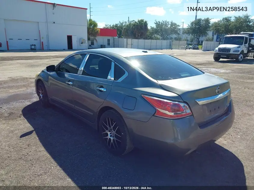 2014 NISSAN ALTIMA VIN 1N4AL3AP9EN258543 — фото 3