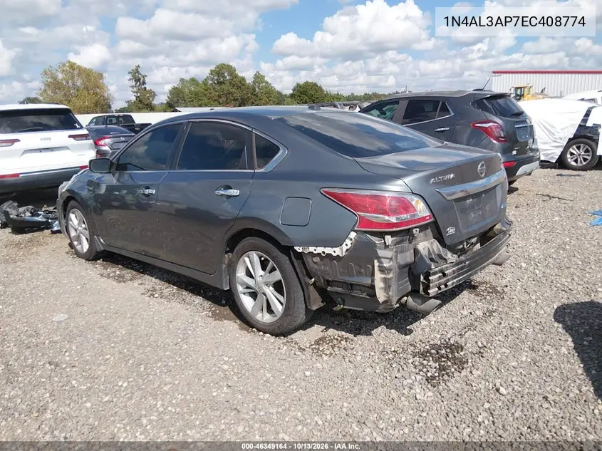 2014 NISSAN ALTIMA VIN 1N4AL3AP7EC408774 — фото 3