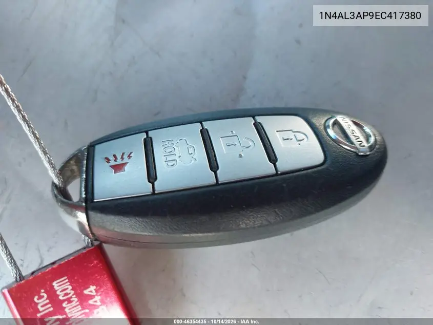 2014 NISSAN ALTIMA VIN 1N4AL3AP9EC417380 — фото 11