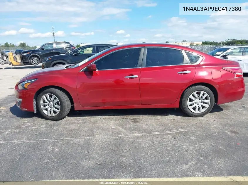 2014 NISSAN ALTIMA VIN 1N4AL3AP9EC417380 — фото 14