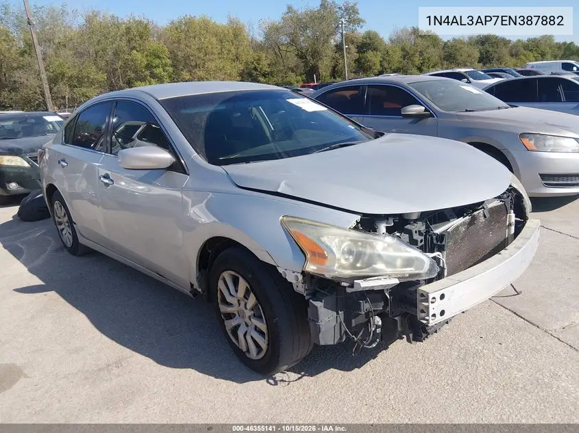 NISSAN ALTIMA 2014, VIN 1N4AL3AP7EN387882