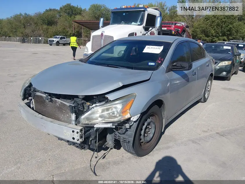 2014 NISSAN ALTIMA VIN 1N4AL3AP7EN387882 — фото 2