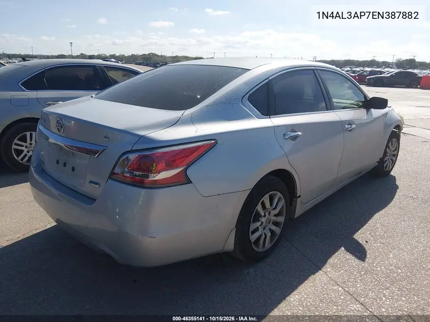 2014 NISSAN ALTIMA VIN 1N4AL3AP7EN387882 — фото 4
