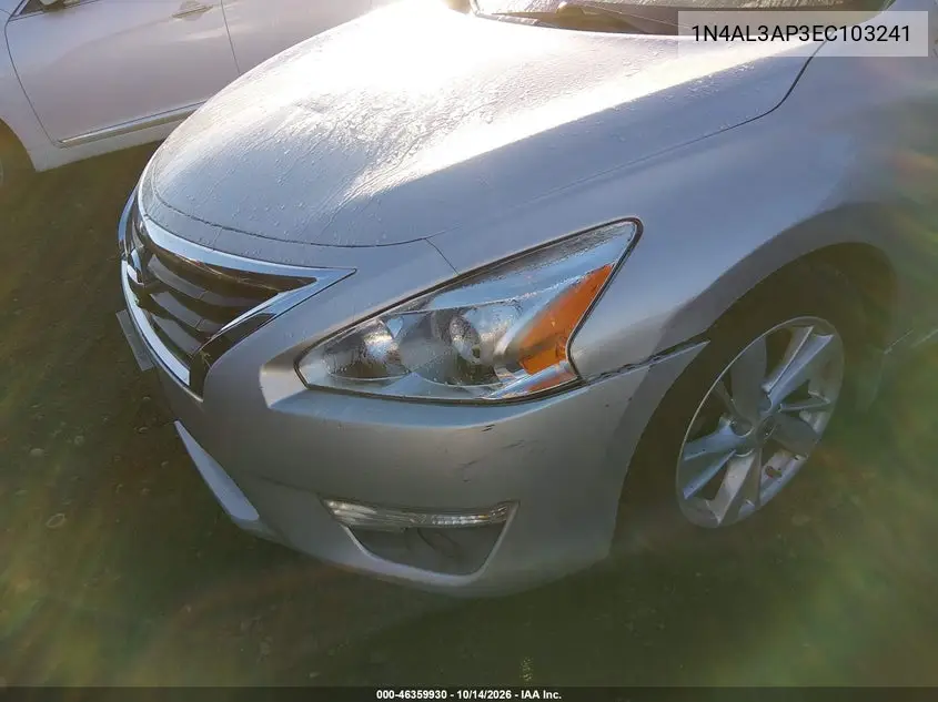 2014 NISSAN ALTIMA VIN 1N4AL3AP3EC103241 — фото 6