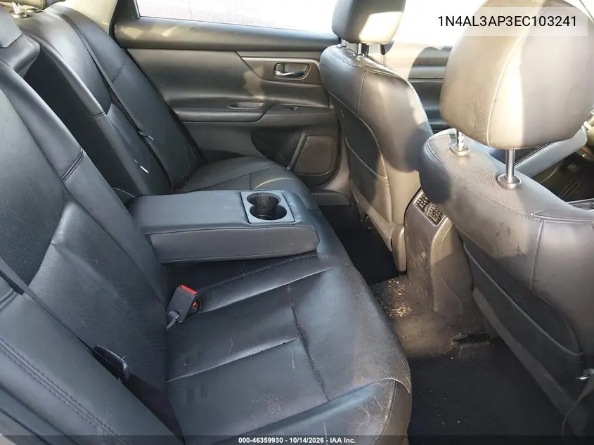 2014 NISSAN ALTIMA VIN 1N4AL3AP3EC103241 — фото 8