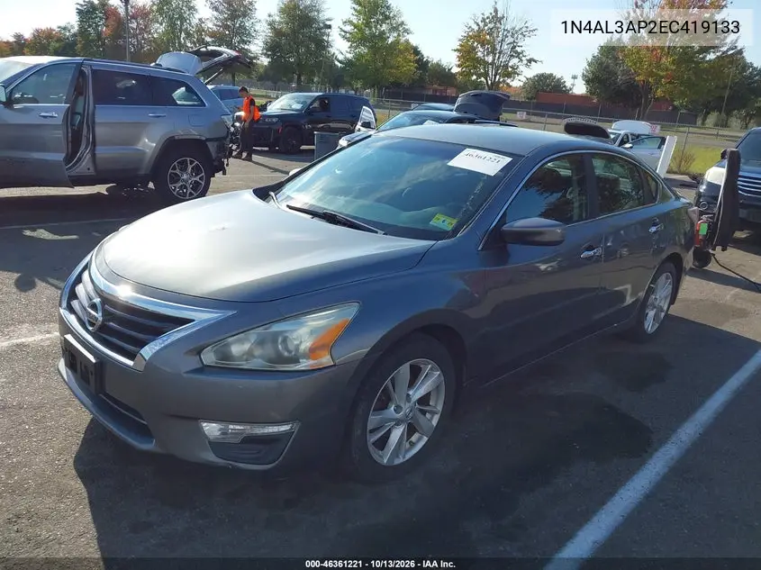 2014 NISSAN ALTIMA VIN 1N4AL3AP2EC419133 — фото 2