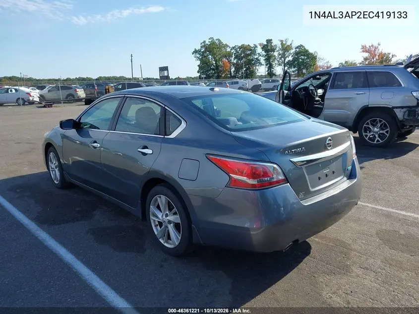 2014 NISSAN ALTIMA VIN 1N4AL3AP2EC419133 — фото 3