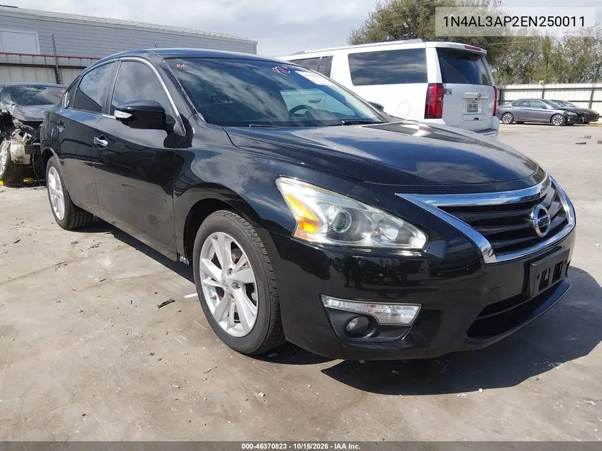 NISSAN ALTIMA 2014, VIN 1N4AL3AP2EN250011