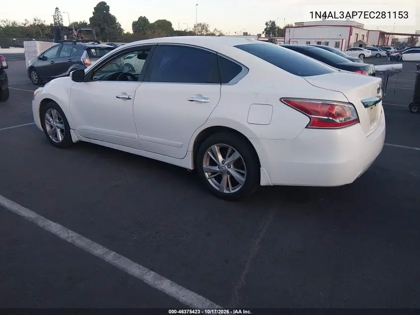 2014 NISSAN ALTIMA VIN 1N4AL3AP7EC281153 — фото 3
