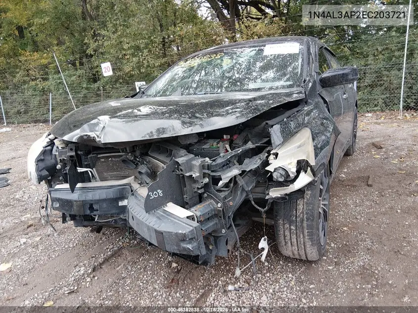 2014 NISSAN ALTIMA VIN 1N4AL3AP2EC203721 — фото 2