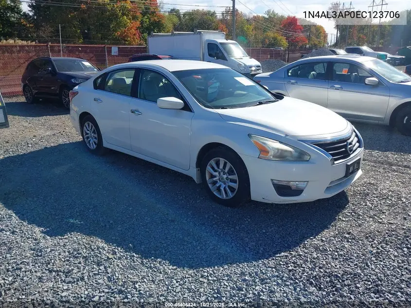 NISSAN ALTIMA 2014, VIN 1N4AL3AP0EC123706