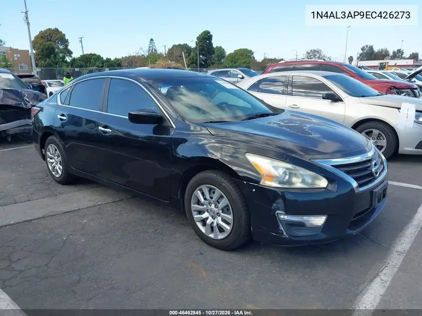 NISSAN ALTIMA 2014, VIN 1N4AL3AP9EC426273