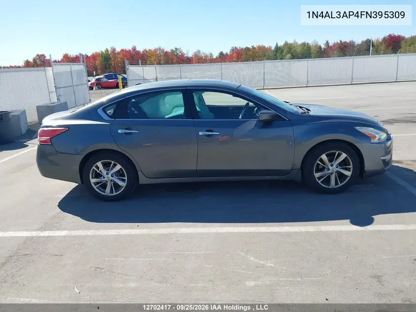 2015 NISSAN ALTIMA VIN 1N4AL3AP4FN395309 — фото 13