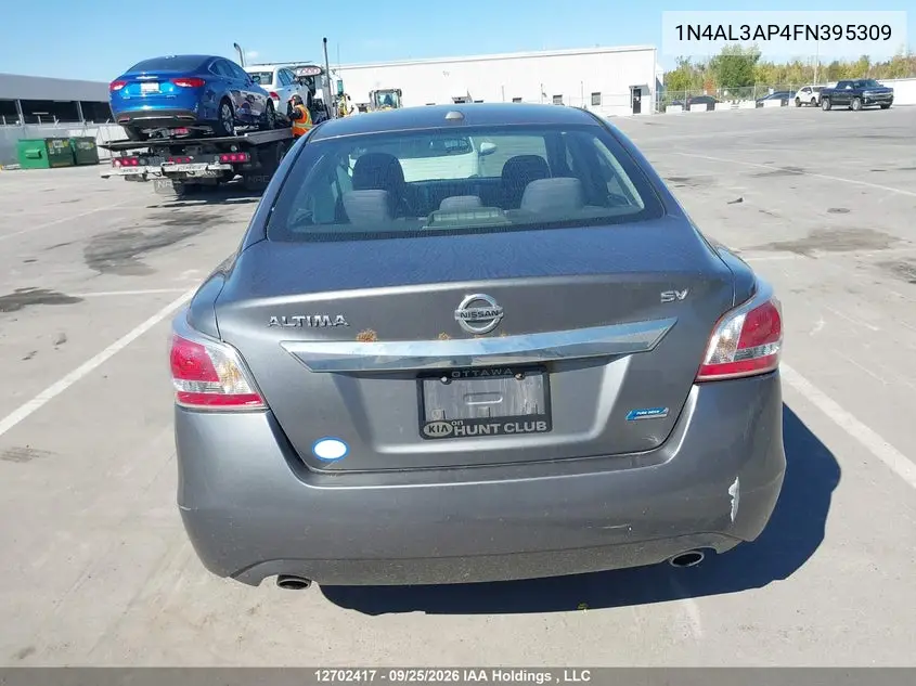 2015 NISSAN ALTIMA VIN 1N4AL3AP4FN395309 — фото 16