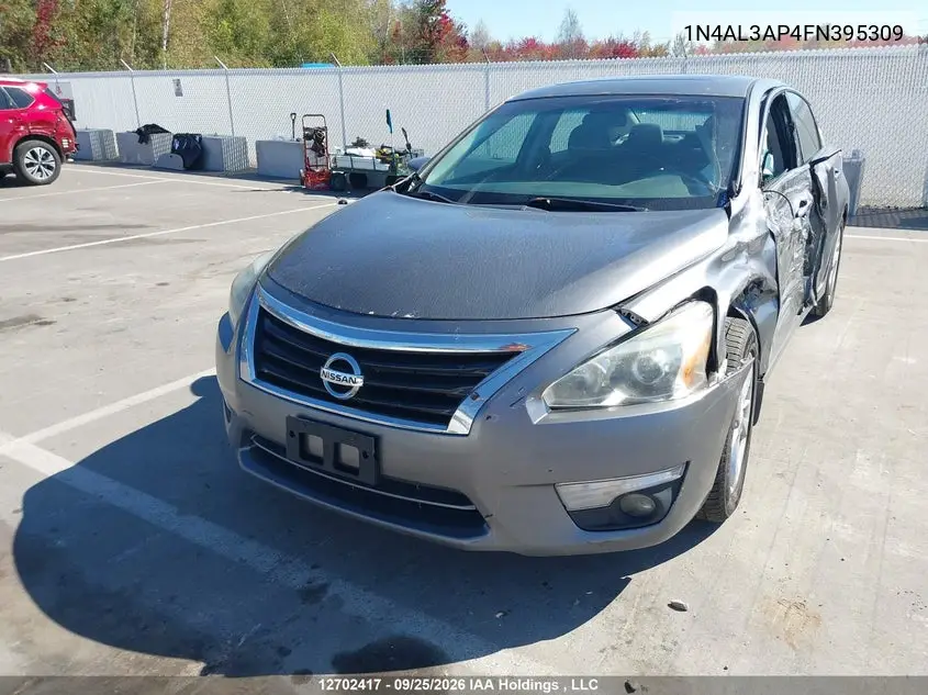 2015 NISSAN ALTIMA VIN 1N4AL3AP4FN395309 — фото 2