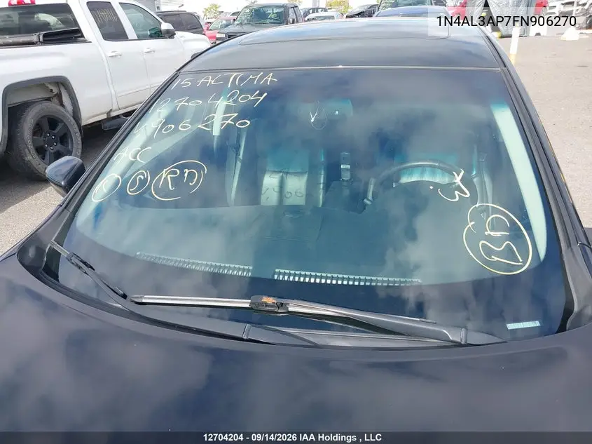 2015 NISSAN ALTIMA VIN 1N4AL3AP7FN906270 — фото 16
