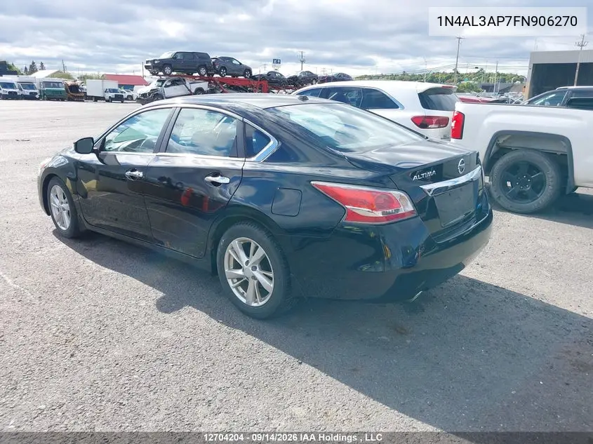 2015 NISSAN ALTIMA VIN 1N4AL3AP7FN906270 — фото 3