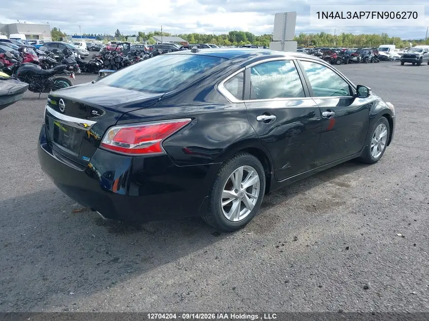 2015 NISSAN ALTIMA VIN 1N4AL3AP7FN906270 — фото 4
