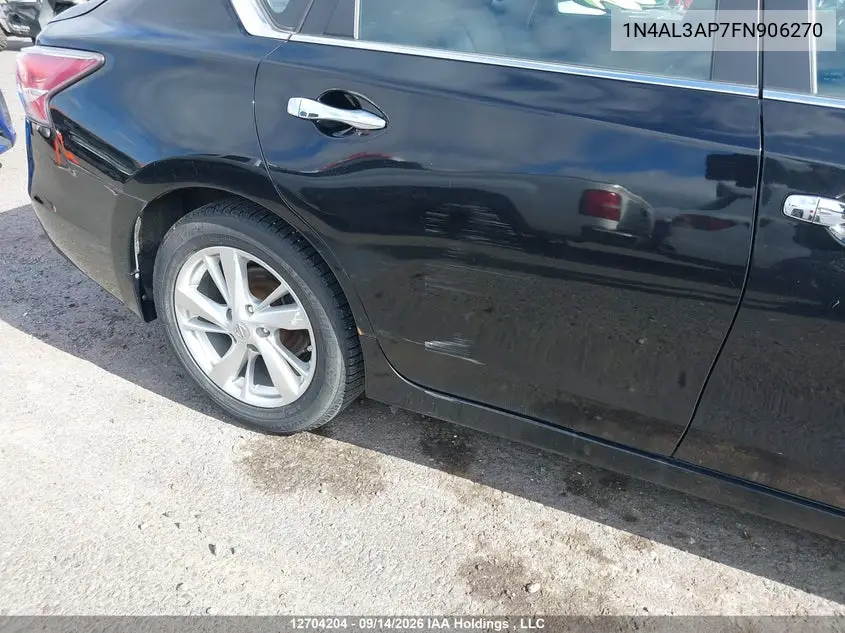 2015 NISSAN ALTIMA VIN 1N4AL3AP7FN906270 — фото 6