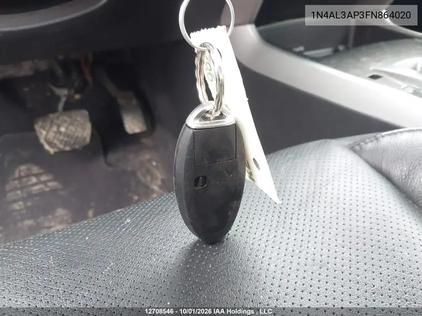 2015 NISSAN ALTIMA VIN 1N4AL3AP3FN864020 — фото 11