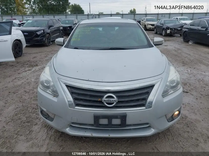 2015 NISSAN ALTIMA VIN 1N4AL3AP3FN864020 — фото 12
