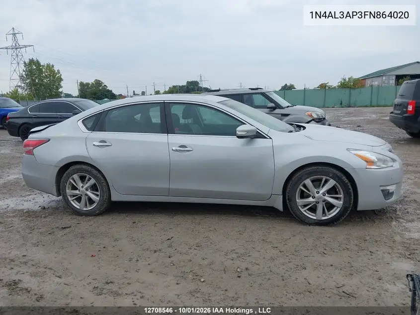 2015 NISSAN ALTIMA VIN 1N4AL3AP3FN864020 — фото 13