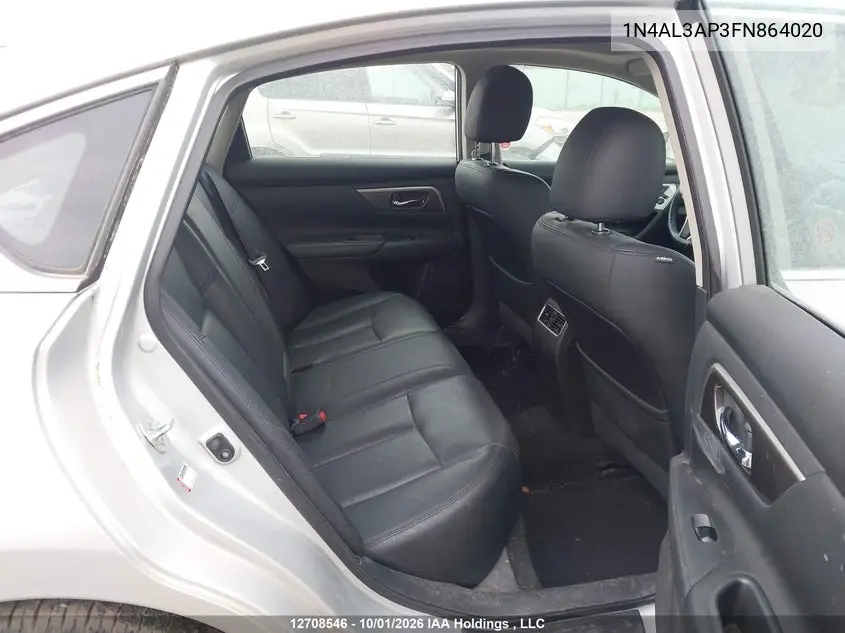 2015 NISSAN ALTIMA VIN 1N4AL3AP3FN864020 — фото 8