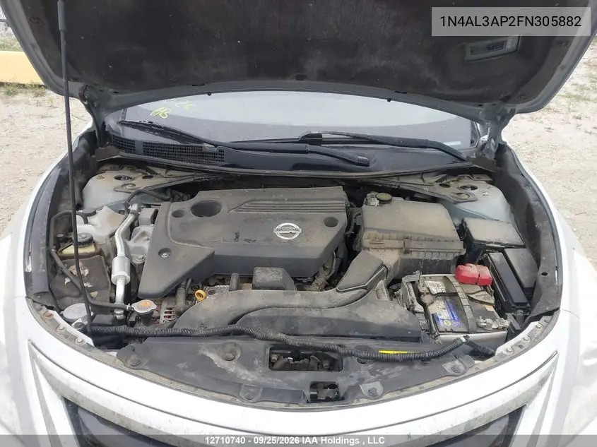 2015 NISSAN ALTIMA VIN 1N4AL3AP2FN305882 — фото 10