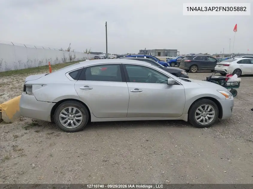2015 NISSAN ALTIMA VIN 1N4AL3AP2FN305882 — фото 14