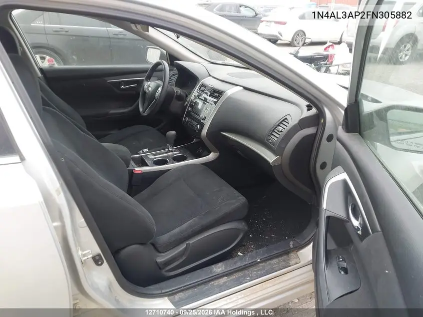 2015 NISSAN ALTIMA VIN 1N4AL3AP2FN305882 — фото 5