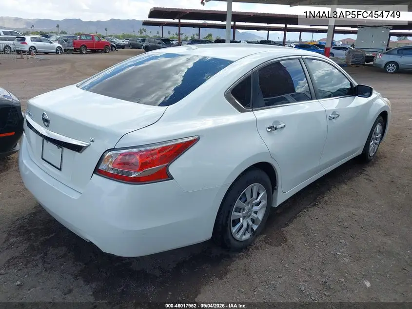 2015 NISSAN ALTIMA VIN 1N4AL3AP5FC454749 — фото 4