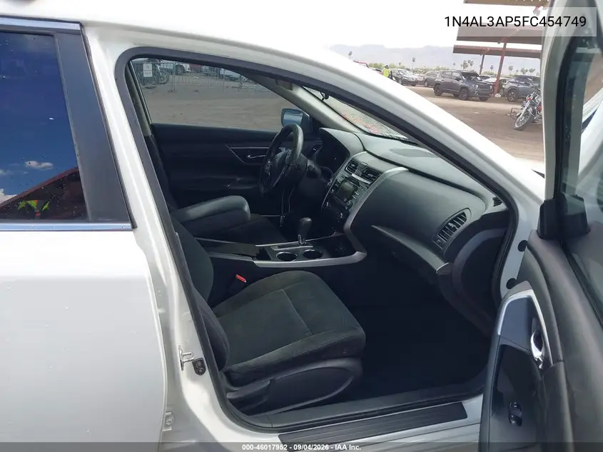 2015 NISSAN ALTIMA VIN 1N4AL3AP5FC454749 — фото 5