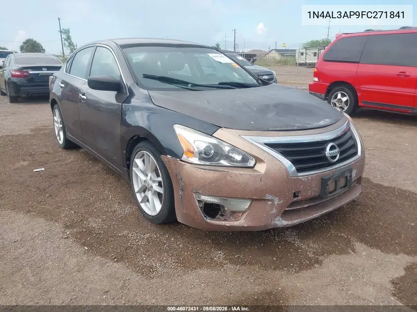 NISSAN ALTIMA 2015, VIN 1N4AL3AP9FC271841
