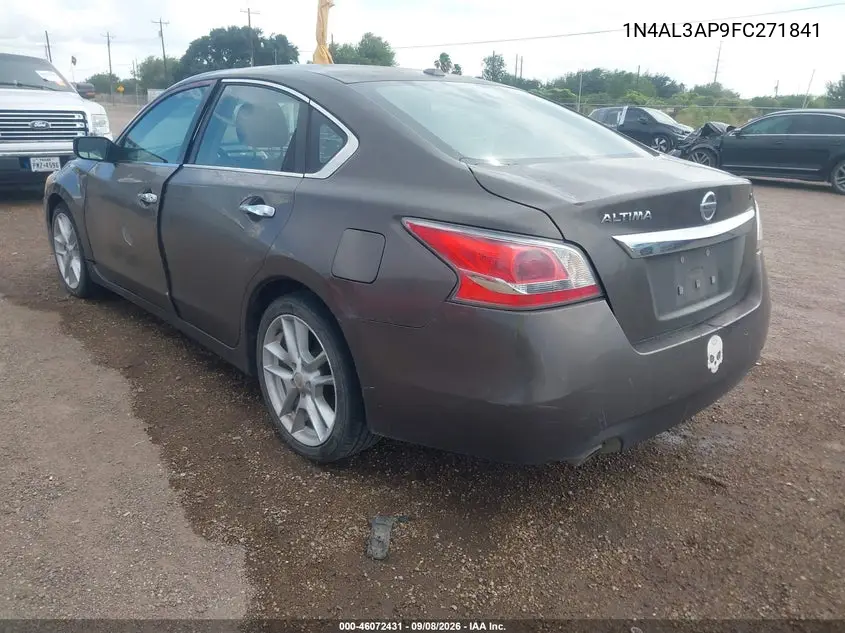 2015 NISSAN ALTIMA VIN 1N4AL3AP9FC271841 — фото 3