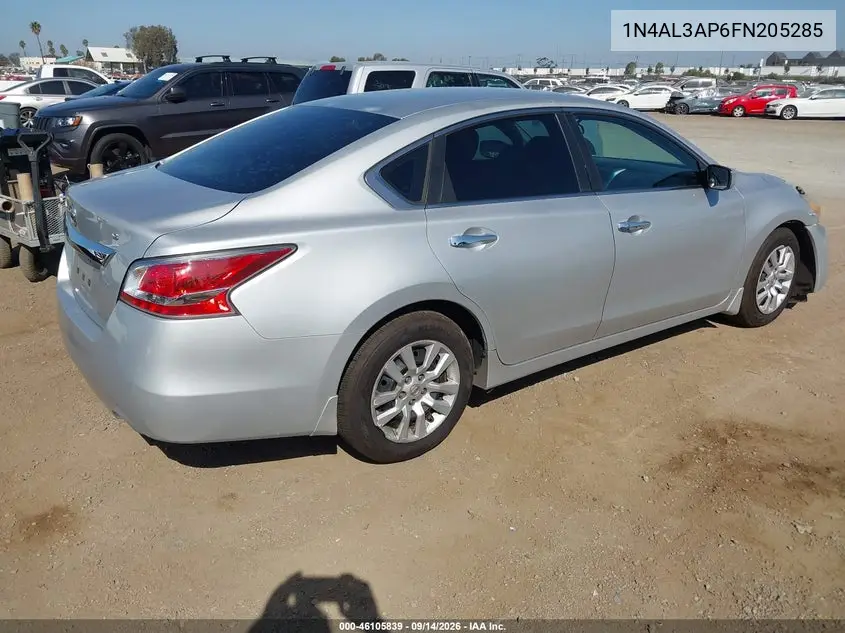 2015 NISSAN ALTIMA VIN 1N4AL3AP6FN305285 — фото 4
