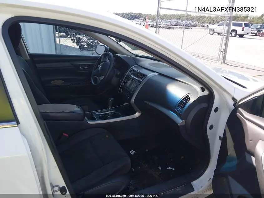 2015 NISSAN ALTIMA VIN 1N4AL3APXFN385321 — фото 5