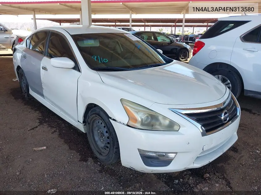 NISSAN ALTIMA 2015, VIN 1N4AL3AP4FN313580