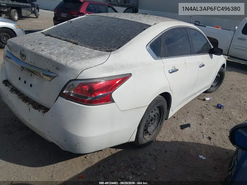 2015 NISSAN ALTIMA VIN 1N4AL3AP6FC496380 — фото 4