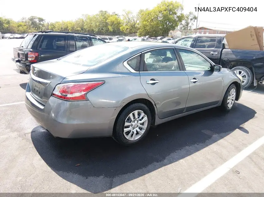 2015 NISSAN ALTIMA VIN 1N4AL3APXFC409404 — фото 4