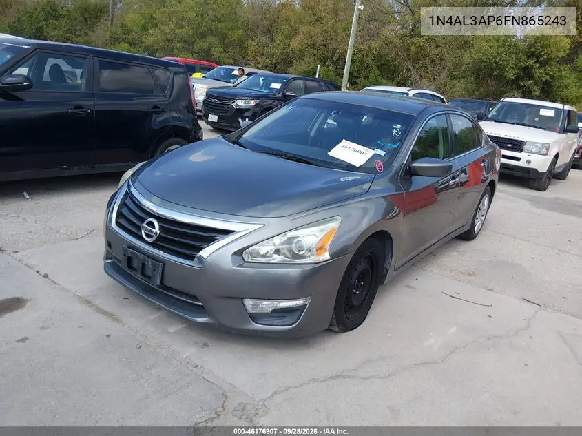 2015 NISSAN ALTIMA VIN 1N4AL3AP6FN865243 — фото 2