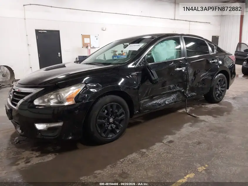 2015 NISSAN ALTIMA VIN 1N4AL3AP9FN872882 — фото 2