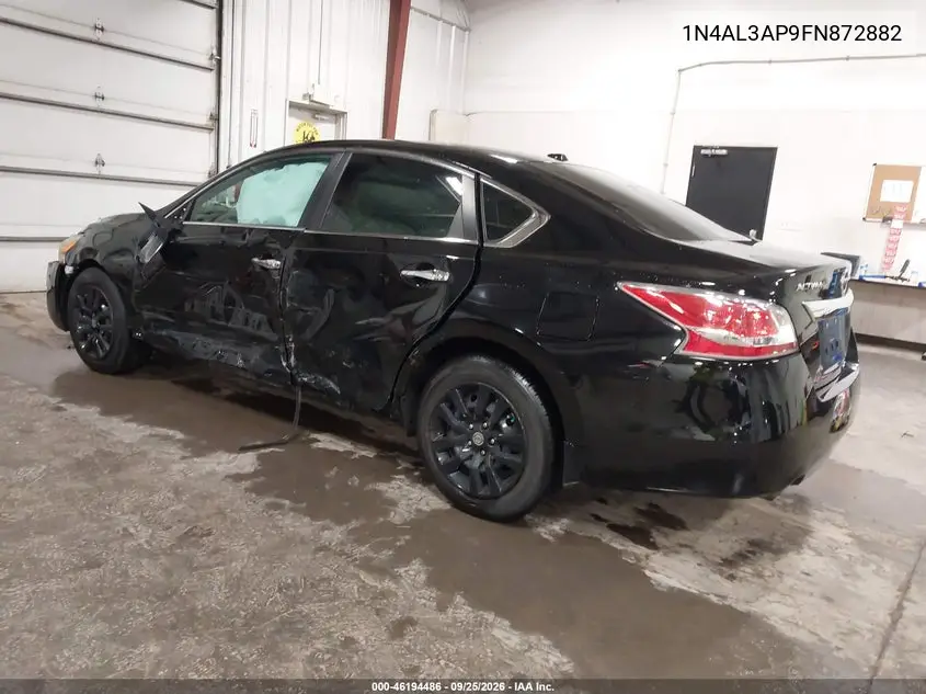 2015 NISSAN ALTIMA VIN 1N4AL3AP9FN872882 — фото 3
